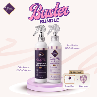 Buster Bundle(Odor Buster and Itch Buster) with FREE GIFT
